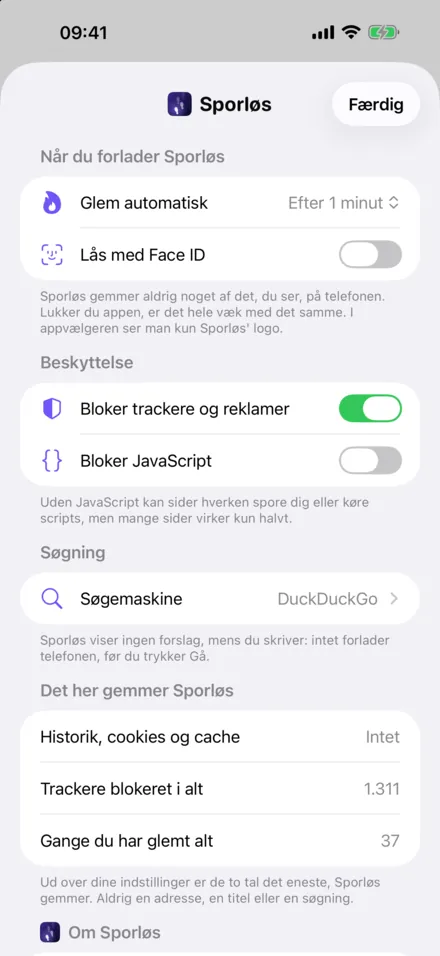 Sporløs på iPhone: Din søgemaskine, dit tidspunkt