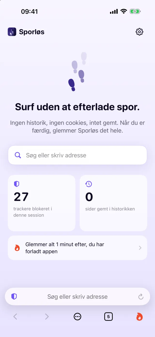 Sporløs på iPhone: En ren start med de trackere, der er blokeret indtil nu